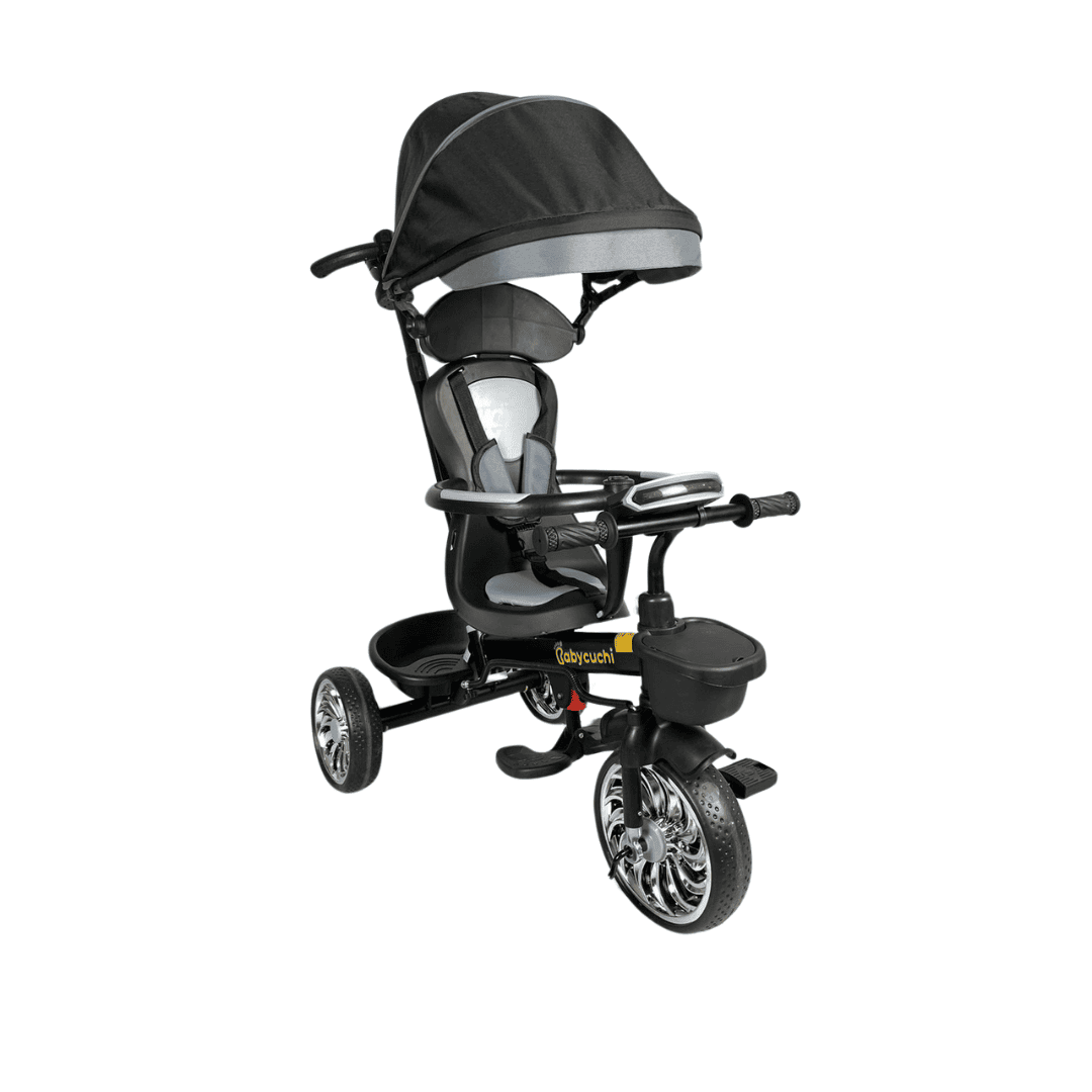 TRICICLO CON GUIA GIRATORIO 360