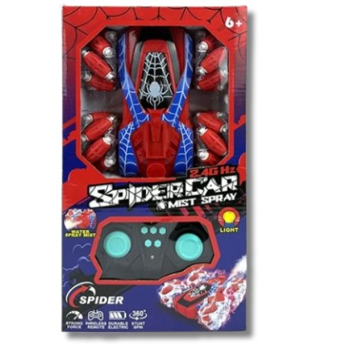 Carro A Control Con Humo de juguete para niños