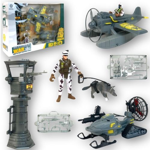 Set Avion Con Accesorios