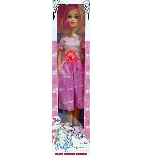 Muñeca Glamour con diseño infantil ideal para juego de roles