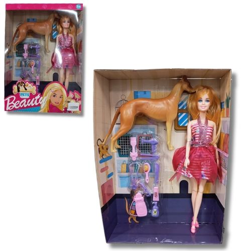 Muñeca Accesorios con diseño infantil ideal para juego de roles cachorro