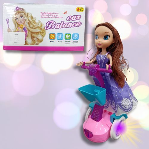 Princesa Con Scooter