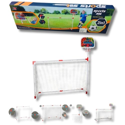 Arco De Futbol 2 In 1 educativo para niños