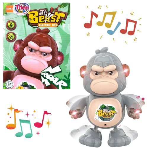 Gorila Luz Y Musical musical para niños