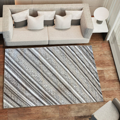 AUGUS TerraLoom – Alfombra Boho Natural REF 905