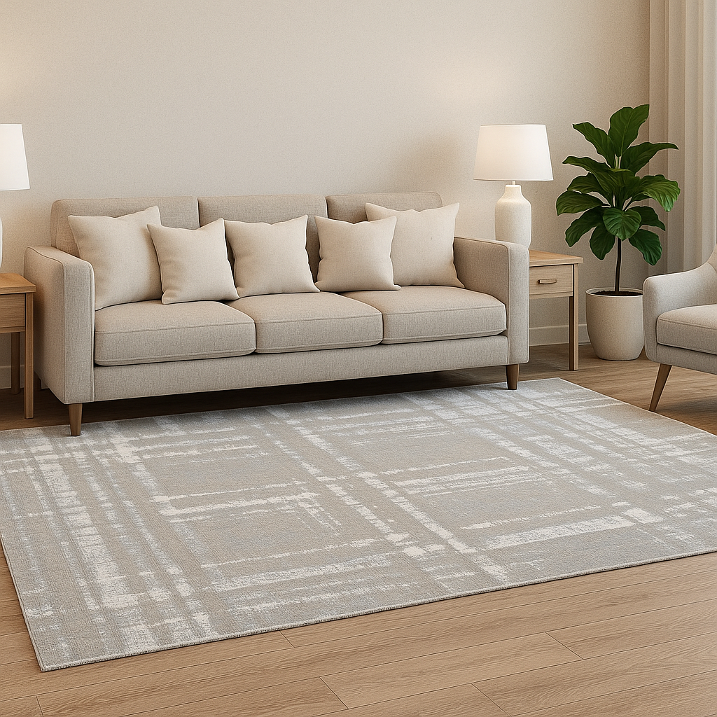 AUGUS TerraLoom – Alfombra Boho Natural REF 923