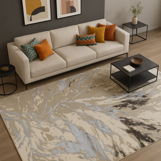 Alfombra Casa Dorada LuxeWeave – Alta Elegancia REF 127