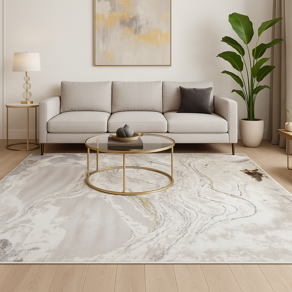 Alfombra Casa Dorada LuxeWeave – Alta Elegancia REF 432