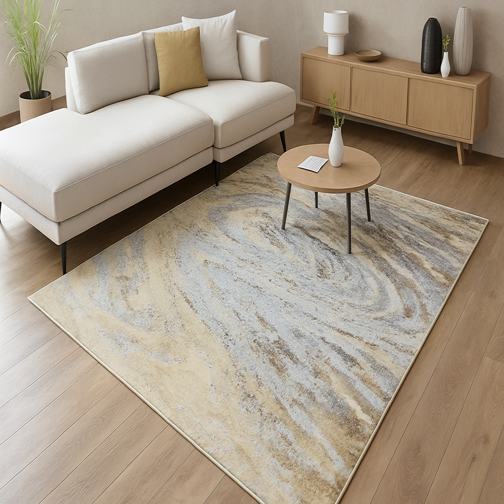 Alfombra Casa Dorada LuxeWeave – Alta Elegancia REF 061