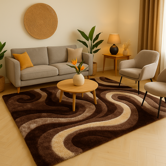 Alfombra sirena shaggy 3649