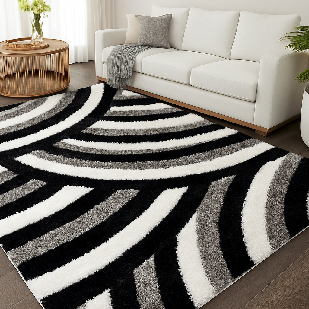 Alfombra sirena shaggy 3325