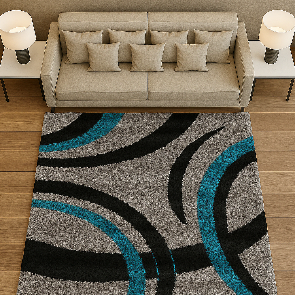 Alfombra sirena shaggy 3646