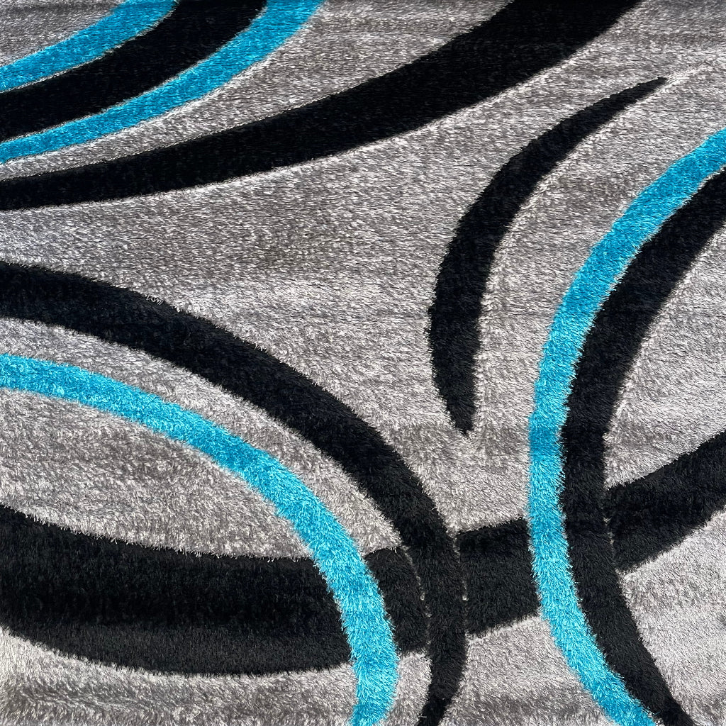 Alfombra sirena shaggy 3646