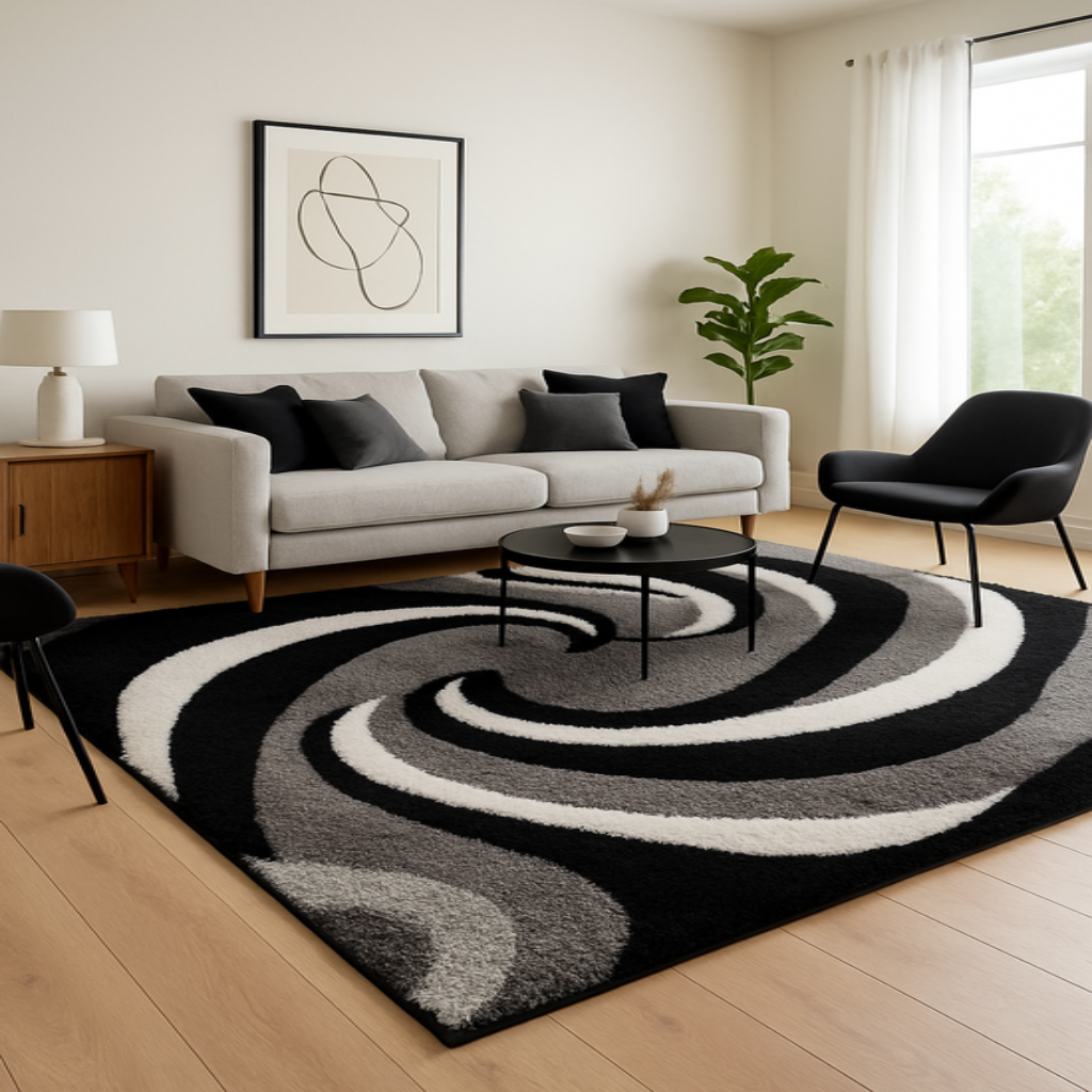 Alfombra sirena shaggy 3647