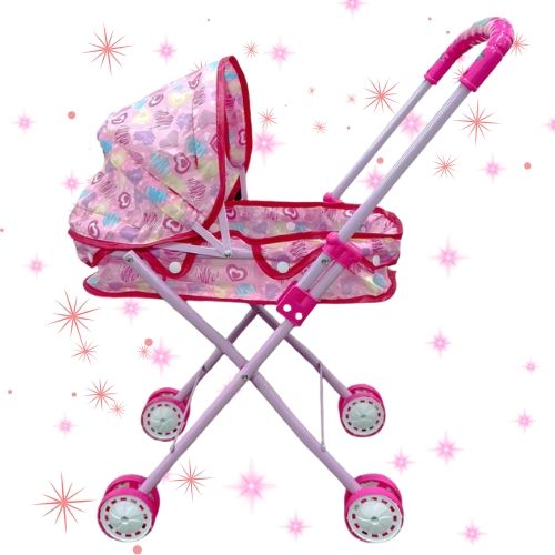 Coche Moises Metal Luz Y Sonido