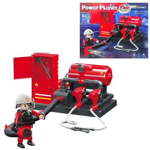 Fichas Armables Bombero educativo para niños