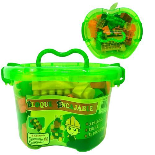 Armatodo X 100 Pzas educativo para niños verde