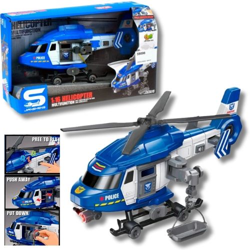 Helicoptero De Policia