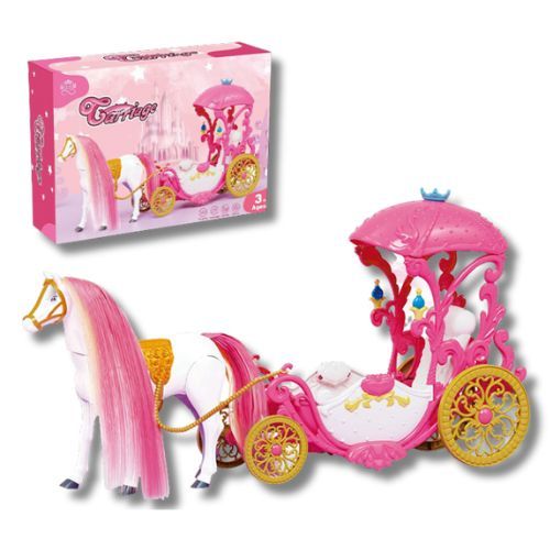 Carruaje Caballito Pilas Luz