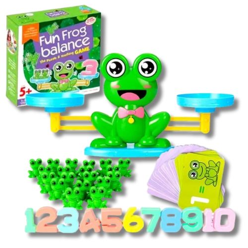 Juego De Mesa Balance Sapos educativo para niños
