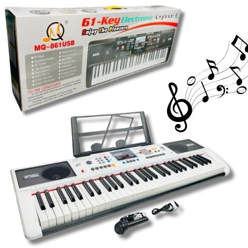 Organeta Infantil Musical Con 61 Llaves Usb musical para niños