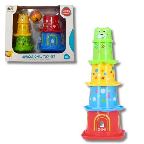 Set Didactico Apilables educativo para niños