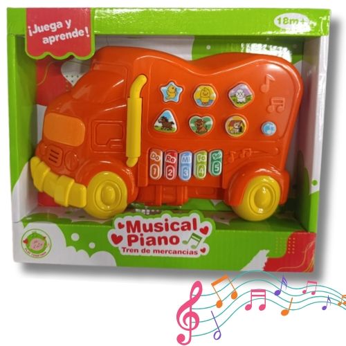 Camion Aprendizaje Musical de juguete para niños