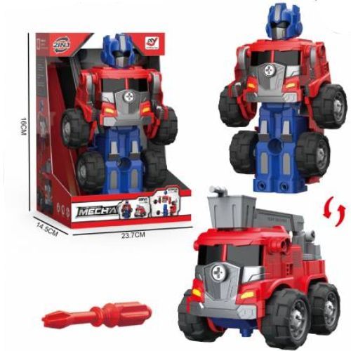 Transformer 2 En 1 rojo