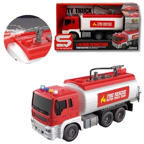 Vehiculo Cisterna De Bomberos