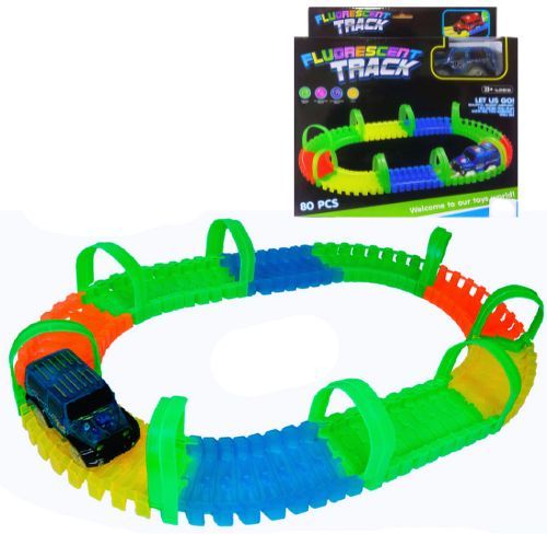 Pistas De Carros Fluorescente de juguete para niños