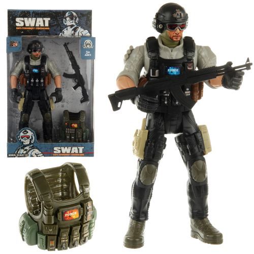 Muñeco Soldado Gris