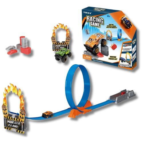 Carros Con Pista de juguete para niños