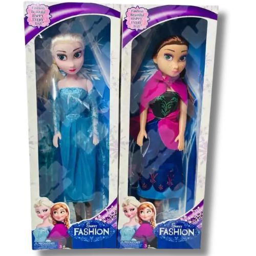 Muñeca Nieve Grande con diseño infantil ideal para juego de roles