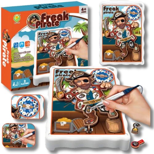 Juego Pirata Pinza educativo para niños