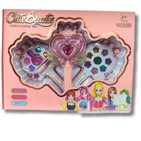 Juego De Maquillaje 2 Niveles Corazon