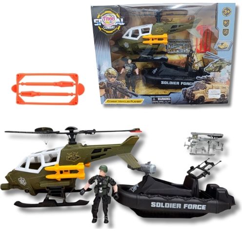 Militar Helicoptero Verde