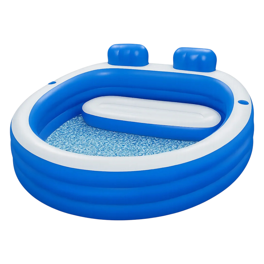 PISCINA FAMILIAR BESTWAY CON SILLAS INTEGRADAS
