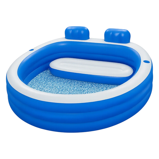 PISCINA FAMILIAR BESTWAY CON SILLAS INTEGRADAS